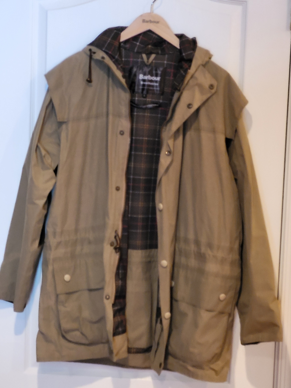 Barbour Durham Stowaway Waterproof and Breathable Jacket